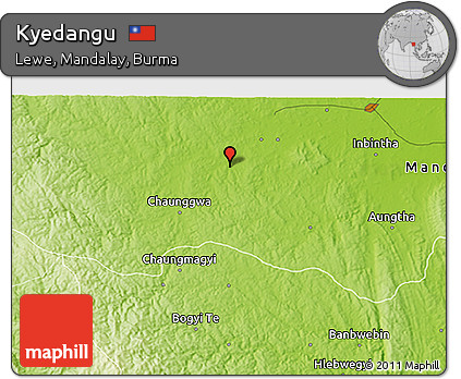 Physical 3D Map of Kyedangu