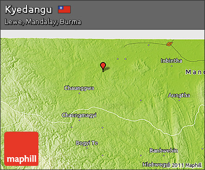 Physical 3D Map of Kyedangu