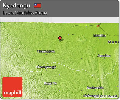 Physical 3D Map of Kyedangu