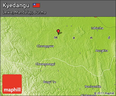 Physical Map of Kyedangu
