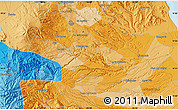 Political Map of the area around 19° 22' 18" N, 96° 49' 29" W