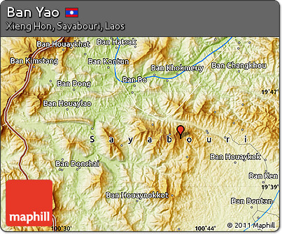 Physical Map of Ban Yao