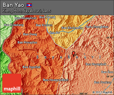 Political Map of Ban Yao