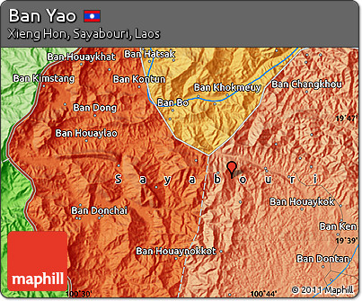 Political Map of Ban Yao