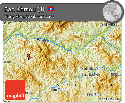 Physical Map of Ban Khmou (1)