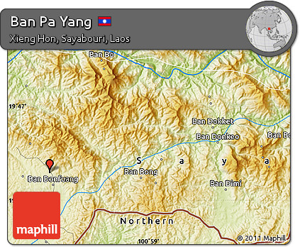Physical Map of Ban Pa Yang