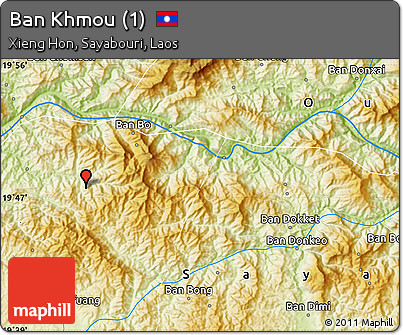 Physical Map of Ban Khmou (1)