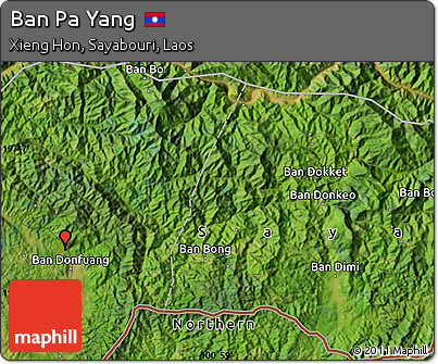Satellite Map of Ban Pa Yang