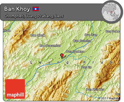 Physical Map of Ban Khoy