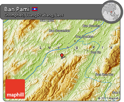 Physical Map of Ban Pami