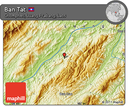 Physical Map of Ban Tat