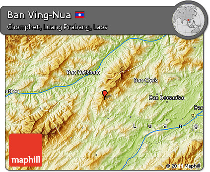Physical Map of Ban Ving-Nua