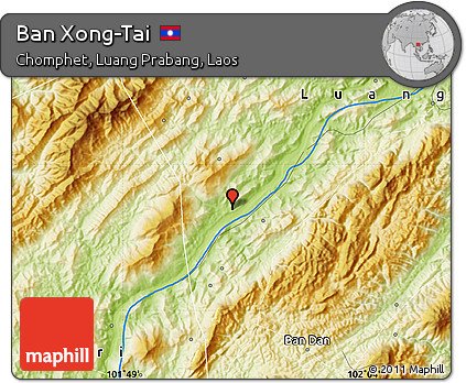 Physical Map of Ban Xong-Tai