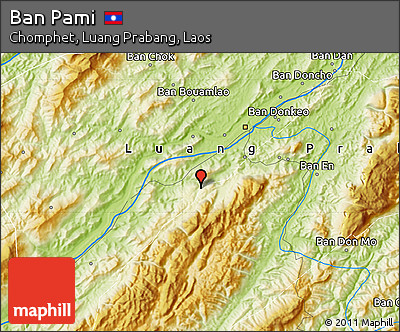 Physical Map of Ban Pami