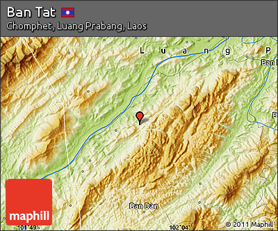 Physical Map of Ban Tat