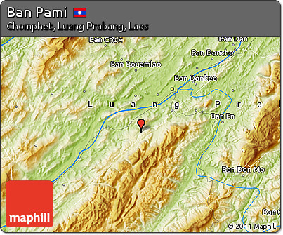 Physical Map of Ban Pami