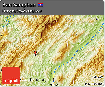 Physical Map of Ban Samphan