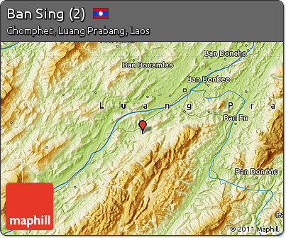 Physical Map of Ban Sing (2)