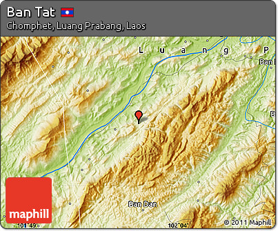 Physical Map of Ban Tat