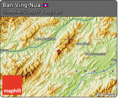 Physical Map of Ban Ving-Nua