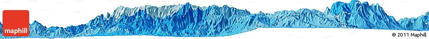 Political Horizon Map of the Area around 19° 52' 38" N, 104° 28' 29" W