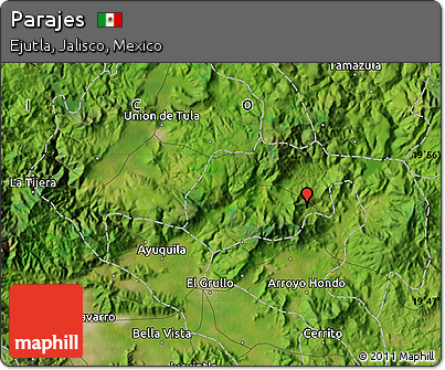 Satellite Map of Parajes