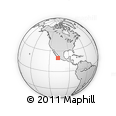 Outline Map of the Area around 19° 52' 38" N, 107° 1' 30" W, rectangular outline