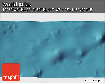 Satellite 3D Map of the Area around 19° 52' 38" N, 118° 13' 29" E