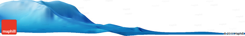 Shaded Relief Horizon Map of the Area around 19° 52' 38" N, 153° 55' 30" E Shaded Relief Horizon Map of the Area around 19° 52' 38" N, 153° 55' 30" E