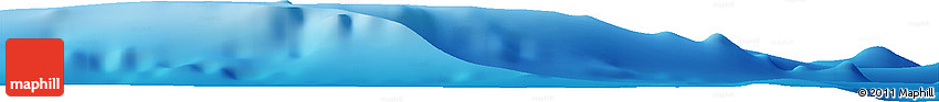 Shaded Relief Horizon Map of the Area around 19° 52' 38" N, 168° 13' 29" W