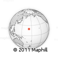 Outline Map of the Area around 19° 52' 38" N, 171° 46' 30" E, rectangular outline