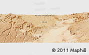 Satellite Panoramic Map of the area around 19° 52' 38" N, 17° 55' 29" E