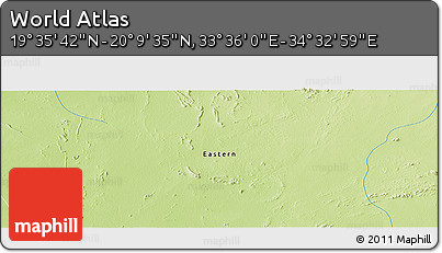 Physical Panoramic Map of the Area around 19° 52' 38" N, 34° 4' 30" E