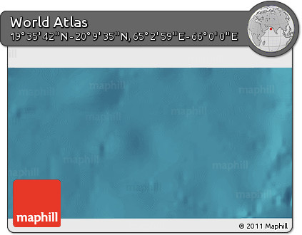 Satellite 3D Map of the Area around 19° 52' 38" N, 65° 31' 30" E