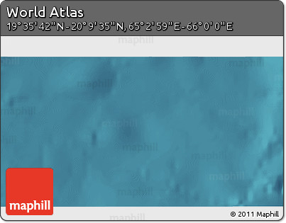 Satellite 3D Map of the Area around 19° 52' 38" N, 65° 31' 30" E