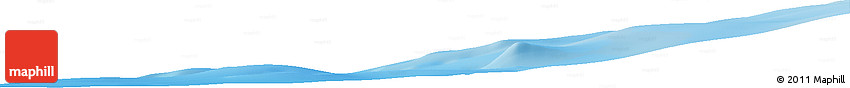 Shaded Relief Horizon Map of the Area around 19° 52' 38" N, 68° 55' 30" E