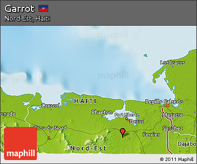Physical 3D Map of Garrot