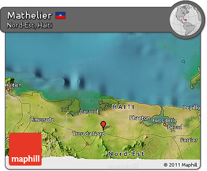 Satellite 3D Map of Mathelier