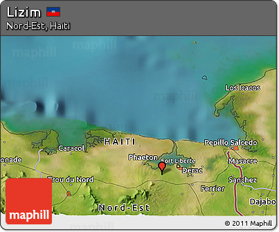 Satellite 3D Map of Lizim