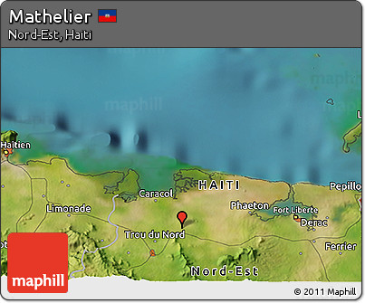 Satellite 3D Map of Mathelier