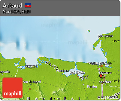 Physical Map of Artaud