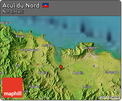 Free Satellite Map of Acul Du Nord