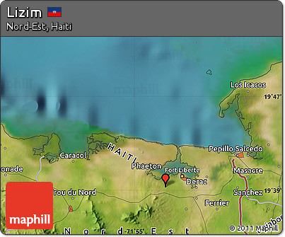 Satellite Map of Lizim