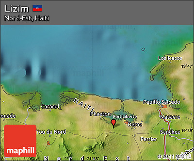 Satellite Map of Lizim