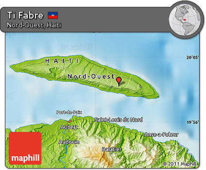 Physical Map of Ti Fabre