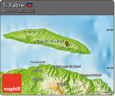 Physical Map of Ti Fabre