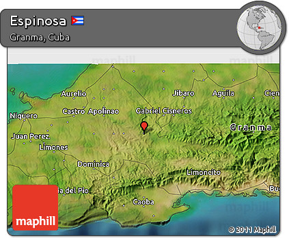Satellite 3D Map of Espinosa