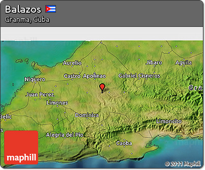 Satellite 3D Map of Balazos