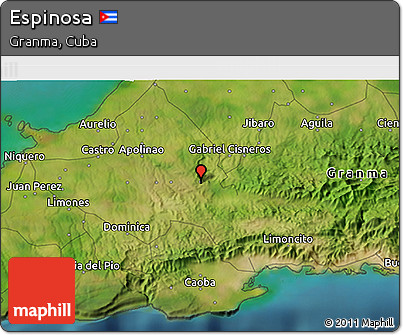 Satellite 3D Map of Espinosa
