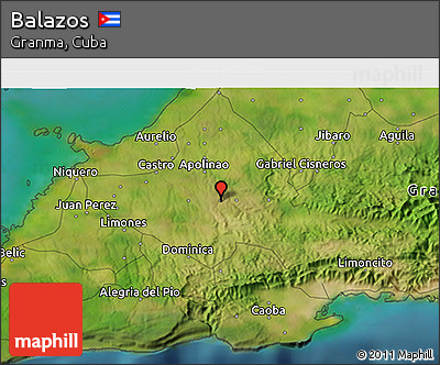 Satellite 3D Map of Balazos
